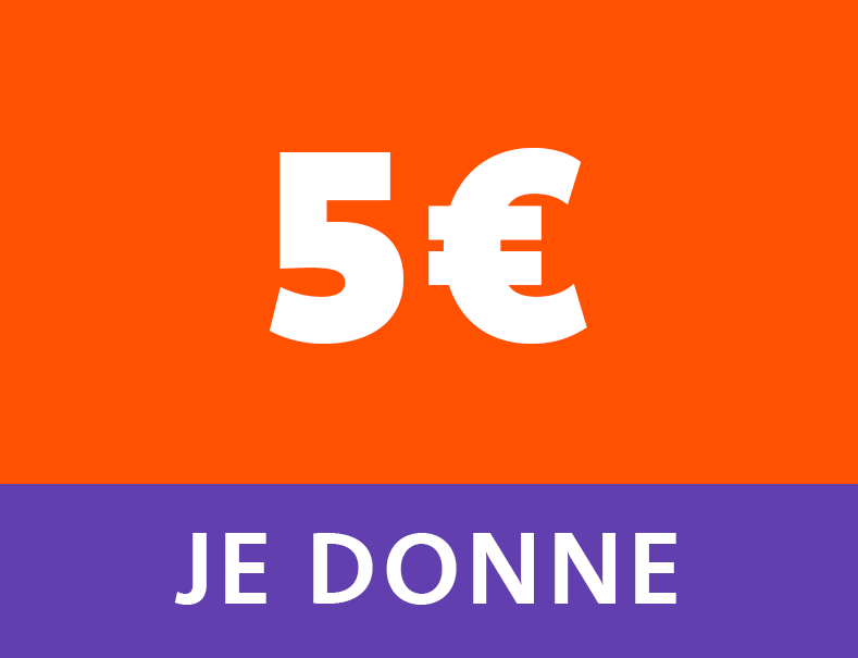 Je donne 5 euros