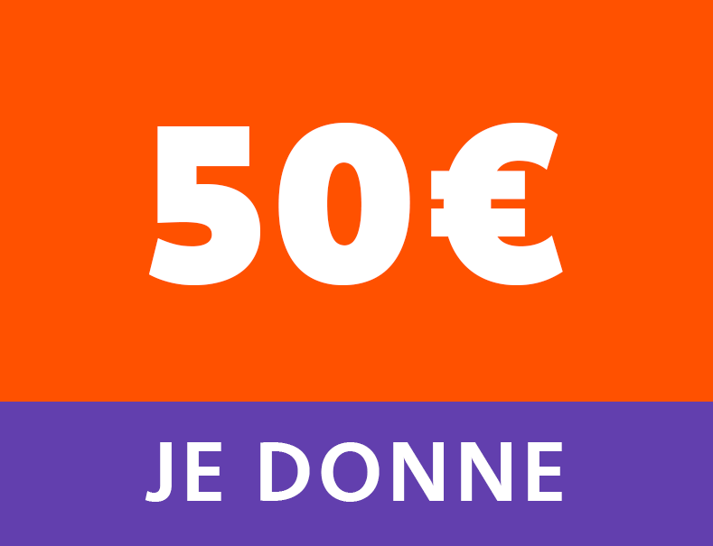 Je donne 50 euros