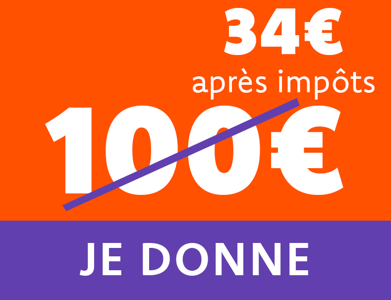 Je donne 100 euros