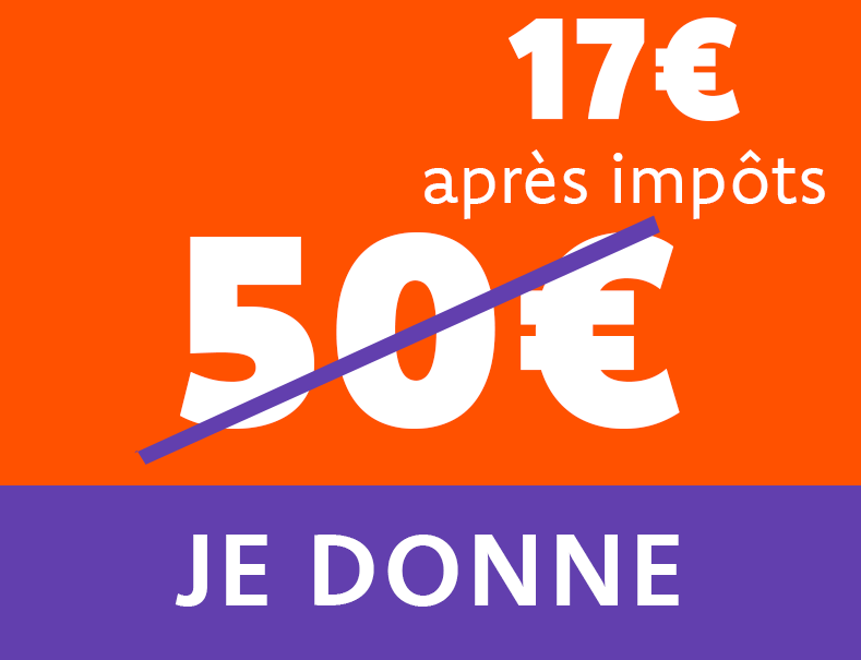 Je donne 50 euros